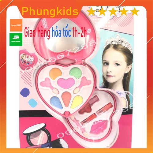 Bộ đồ chơi trang điểm cho bé gái - Bộ trang điểm bé gái nhiều màu