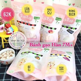 BÁNH GẠO HỮU CƠ HÀN QUỐC