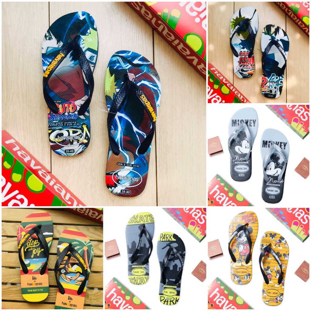 Dép Havaianas Nam Dép Kẹp Nam Thái Lan Tông Lào Havanas Xỏ Ngón Đi Biển Full Box Cao Su Cao Cấp Đẹp Hot Trend