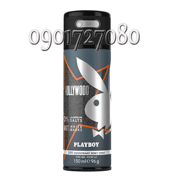 Xịt khử mùi PlayBoy Hollywood - Mỹ