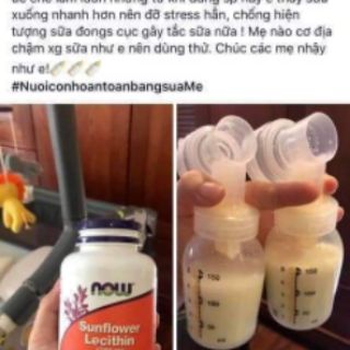 Viên Uống Chống Tắc Tia Sữa Sunflower Lecithin 1200mg hộp 100 viên