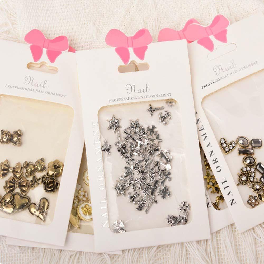 Bộ Dụng Cụ Làm Móng Nghệ Thuật MXMUSTY|Phụ Kiện Trang Trí Móng Tay 3D Bằng Hợp Kim Charms