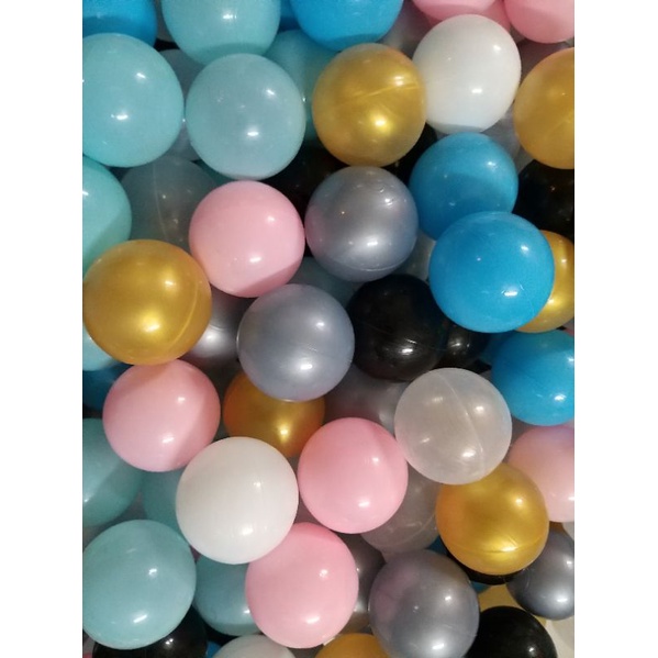Combo giá sốc túi 50 quả bóng nhựa hola Việt nam 7 màu size lớn 8cm hàng cao cấp cho bé