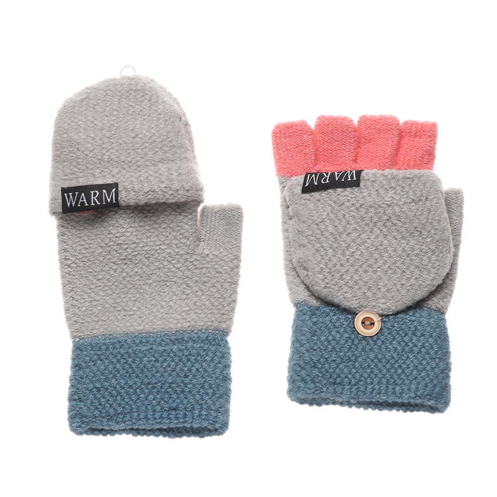 Găng Tay Len Hở Ngón Thời Trang Cho Nữ