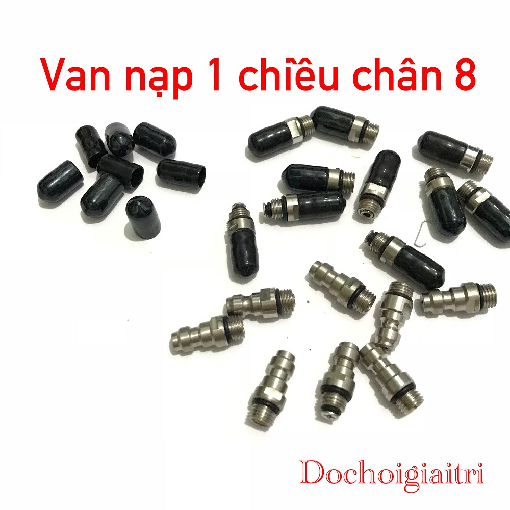 Van nạp một chiều chân 8mm có ốc