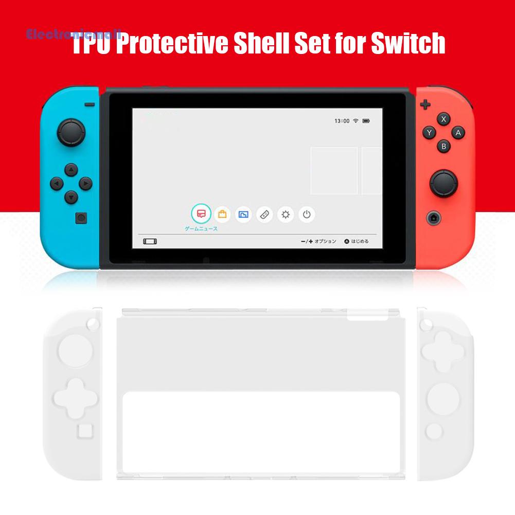 Vỏ TPU Trong Suốt Bảo Vệ Màn Hình Cho Switch OLED ElectronicMall01 | BigBuy360 - bigbuy360.vn