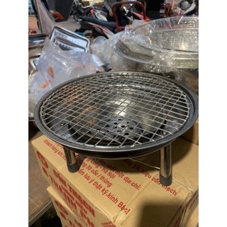   Bán sỉ - lẻ ư Bếp nướng than hoa hoa inox tròn dày dặn hàng Việt Nam chất lượng cao. Hàng thật như ảnh 