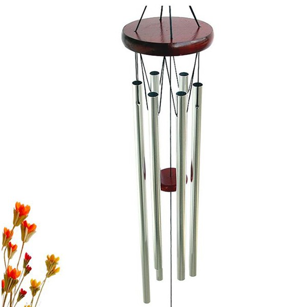 Chuông gió phong thủy 6 thanh ống - LPCG1011