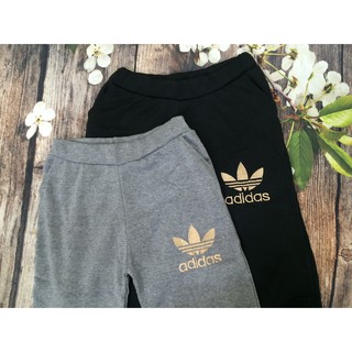 Quần jogger nỉ nữ thêu logo chất đẹp