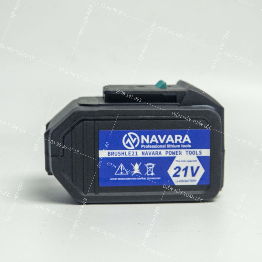 MÁY SIẾT BULONG NAVARA NVR-6004 21V, 2 PIN 15 CELL DUNG LƯỢNG 6.0AH, CAM KẾT HÀNG CHÍNH HÃNG