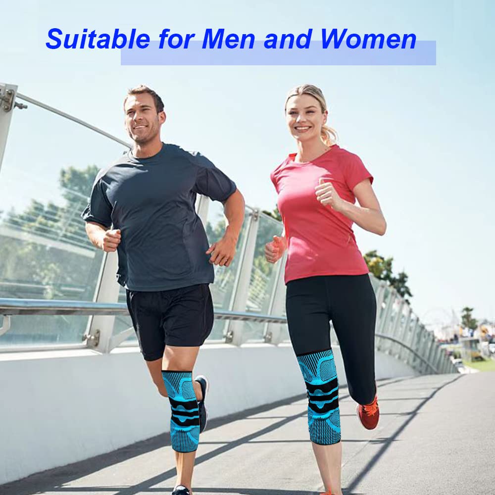 Đai Quấn Bảo Vệ Đầu Gối Chống Trượt Cho Nam Nữ (M 35-40CM) YR