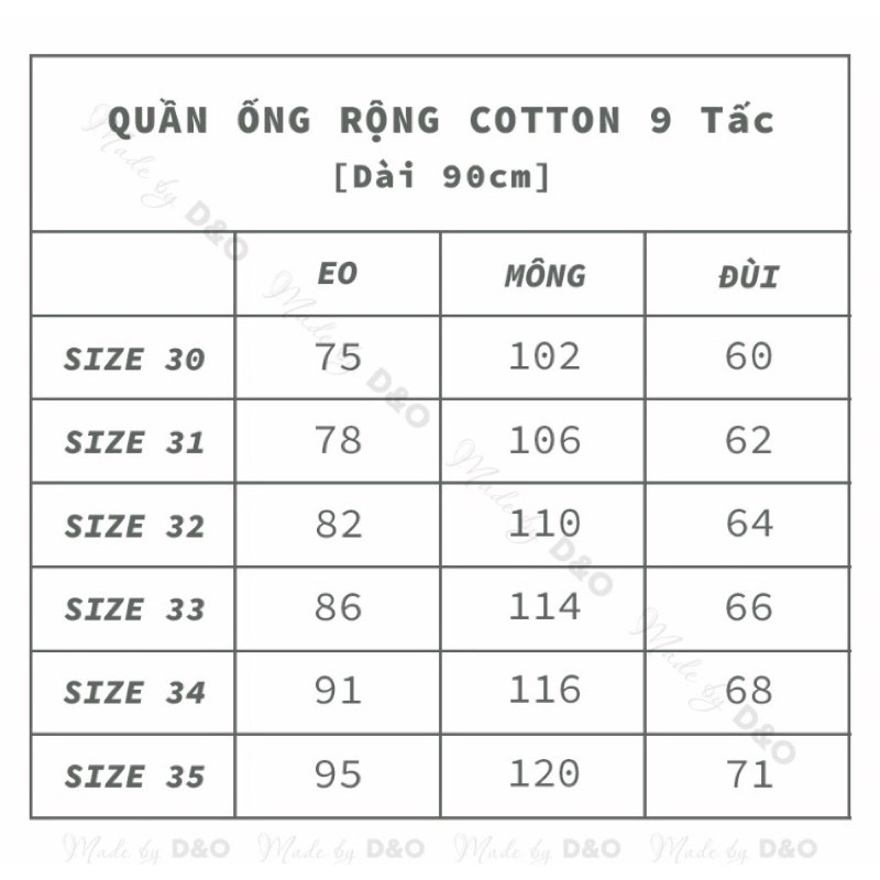 Quần Ống Rộng Rách Lai - Gối Ngang, Lưng Cao Qua Rốn - Bigsize 30-35 (58-83kg)