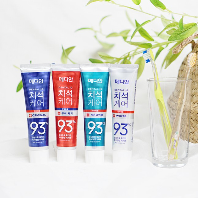 [MEDAIN] KEM ĐÁNH RĂNG 93% SỐ 1 HÀN QUỐC - [위생] 메디안치약치석제거용