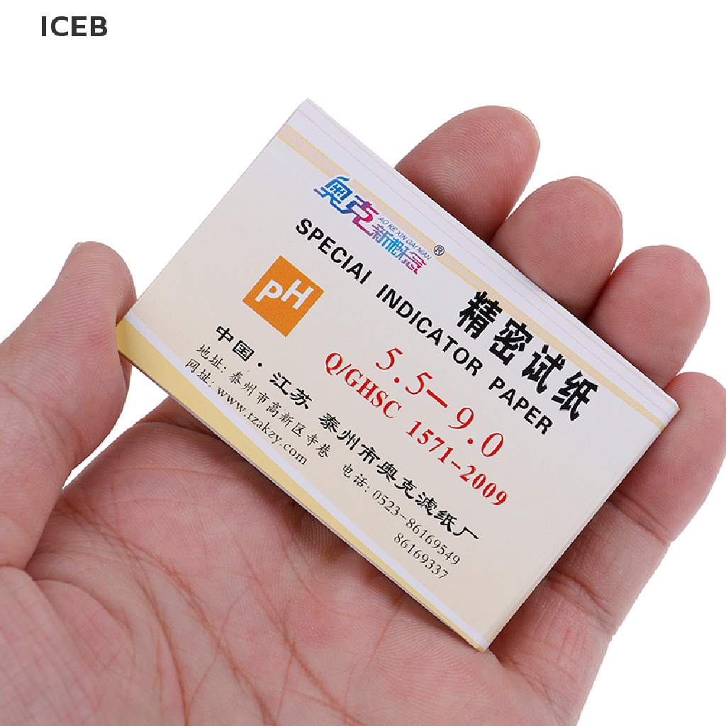 Ic Giấy Đo Độ PH 80Sọc 5.5-9.0 Axit Litmus Tesg my
