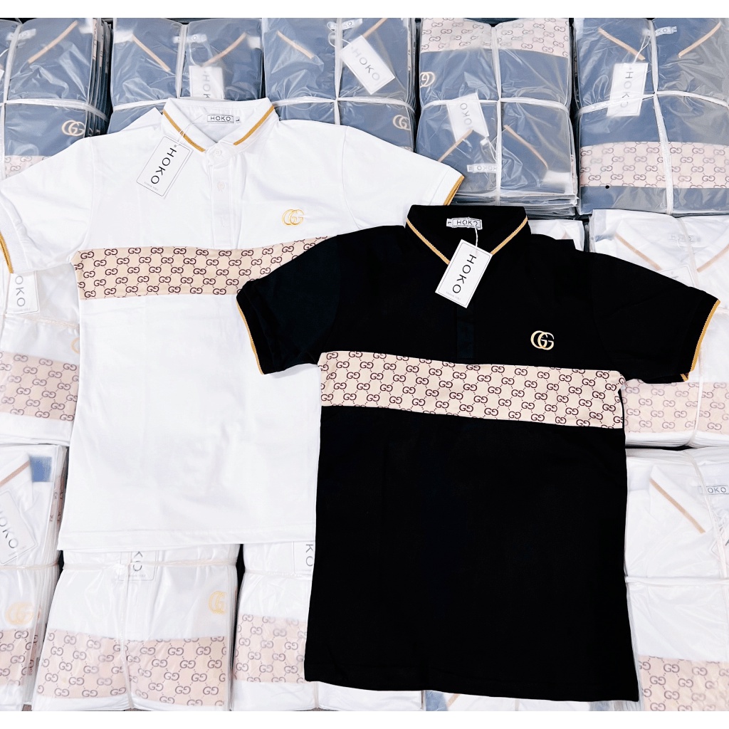 (HCM) ÁO THUN NAM POLO CỔ TRỤ THỜI TRANG NAM NỮ - SIÊU HOT - PHONG CÁCH NAM LUXURY ĐẲNG CẤP KM FASHION
