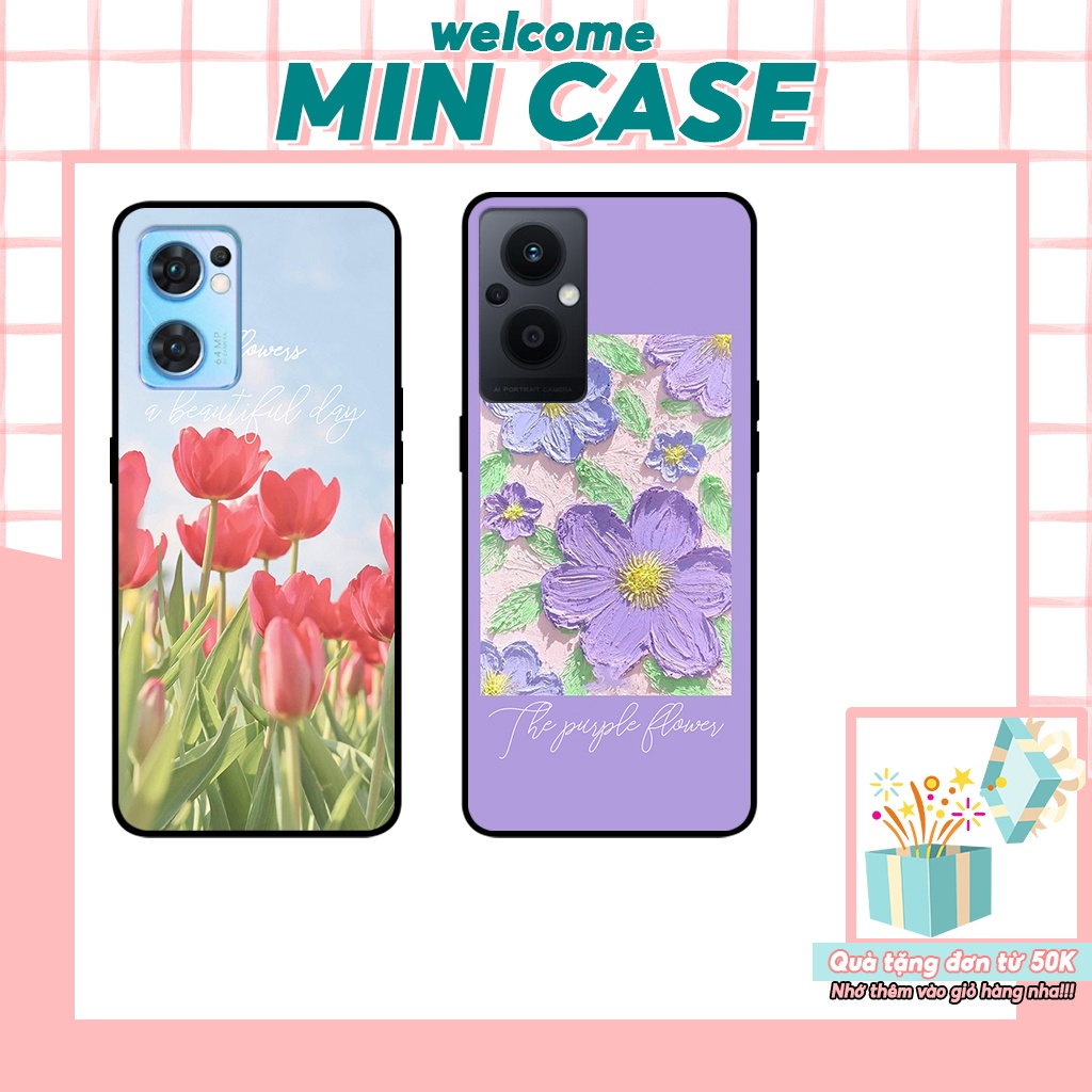 Ốp lưng OPPO RENO 7 5G - RENO7 Z hình hoa xinh xắn RẺ - BỀN - ĐẸP