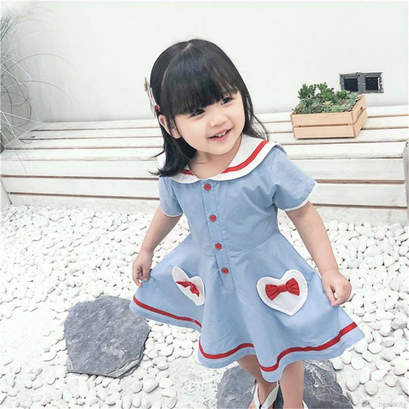 Đầm bé gái phong cách Hàn Quốc