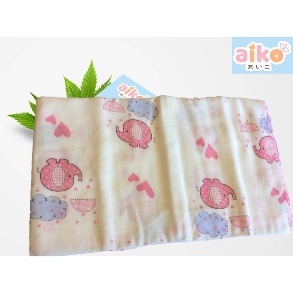 Combo 2 Khăn Tắm Aiko Xuất Nhật (80x85cm/cái x 2 cái)