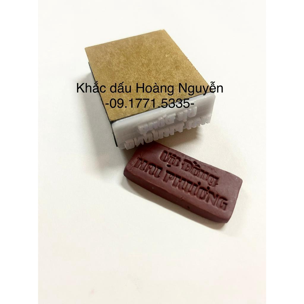 Dấu đóng lên GỐM