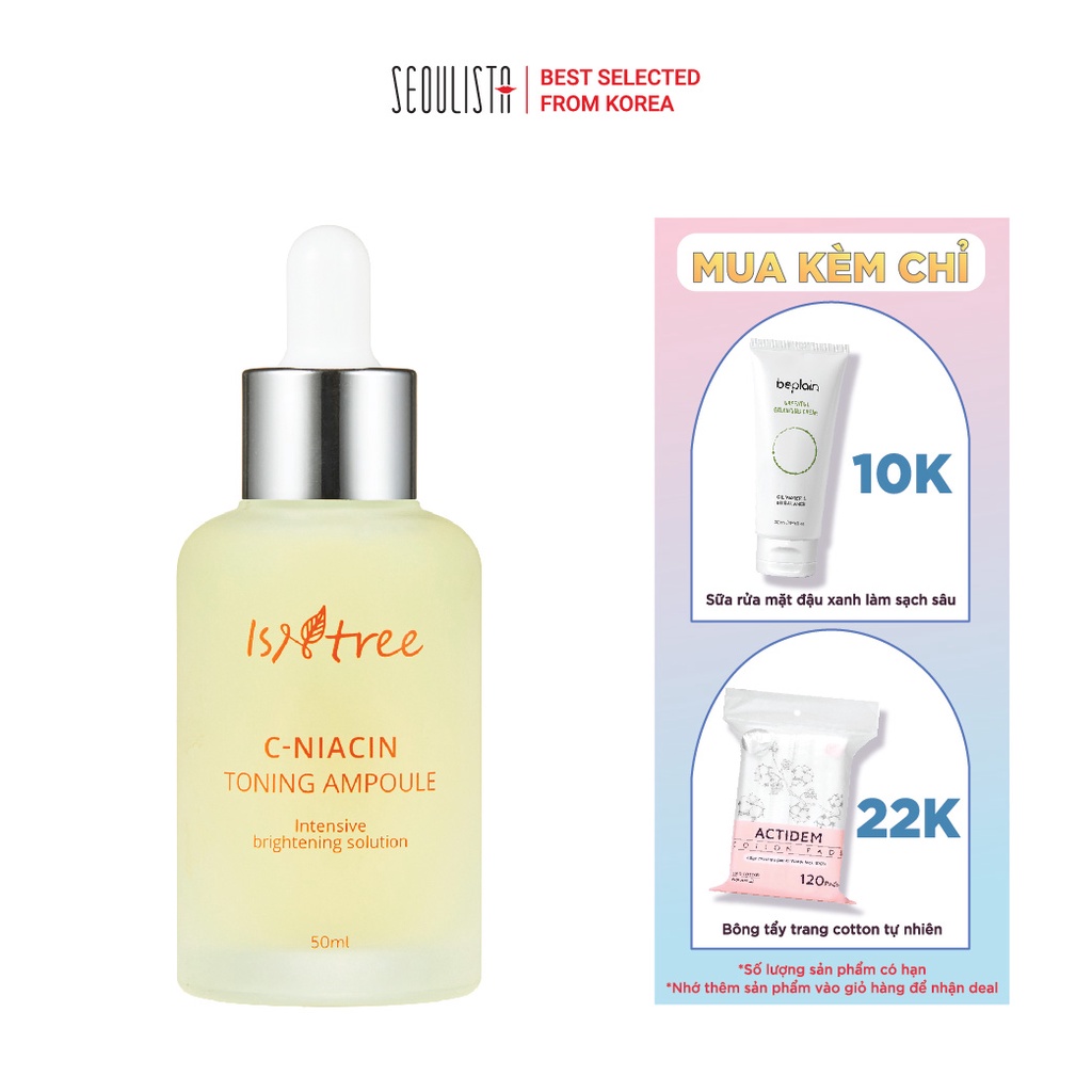 Tinh chất làm sáng da ISNTREE C-NIACIN TONING AMPOULE