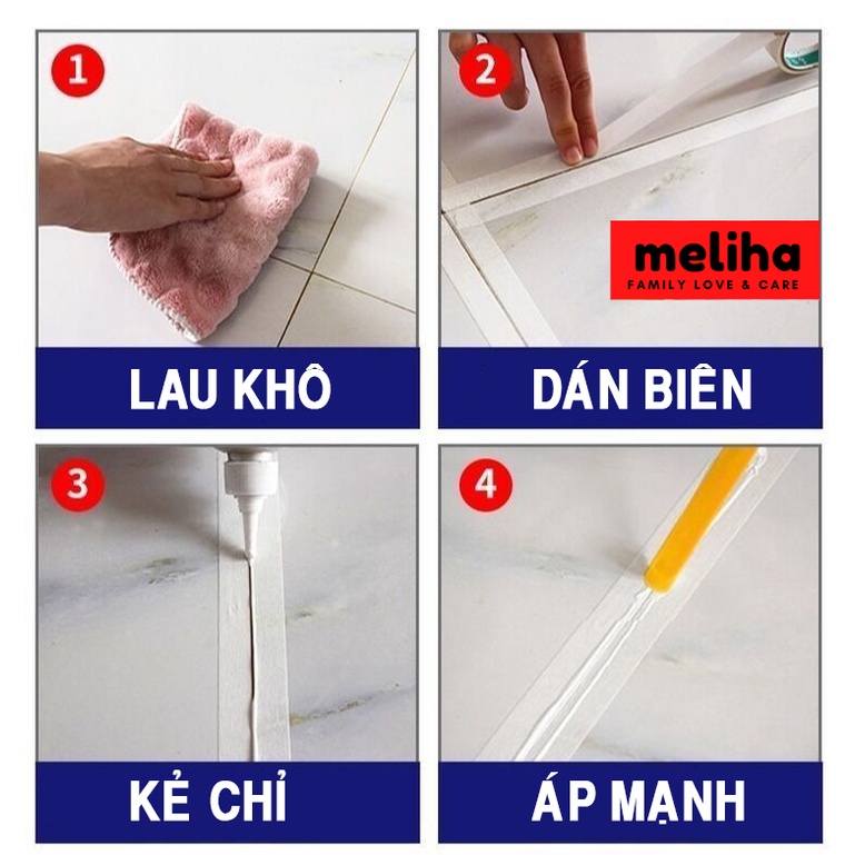 Keo Chà Ron Gạch, Keo kẻ chỉ gạch, Chống thấm chuyên dùng nhà tắm, nhà bếp, sàn nhà