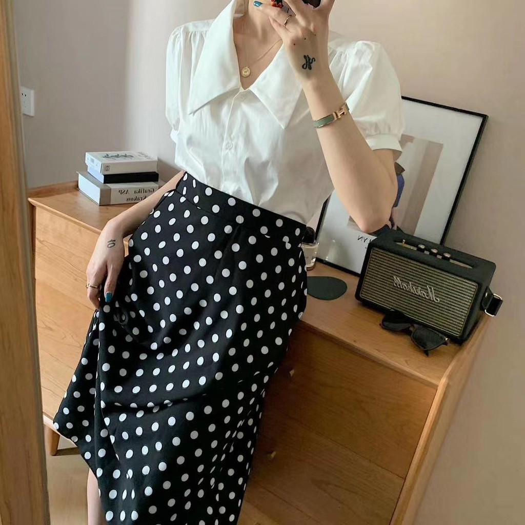 Chân váy hoa nhí vintage nhiều màu | BigBuy360 - bigbuy360.vn