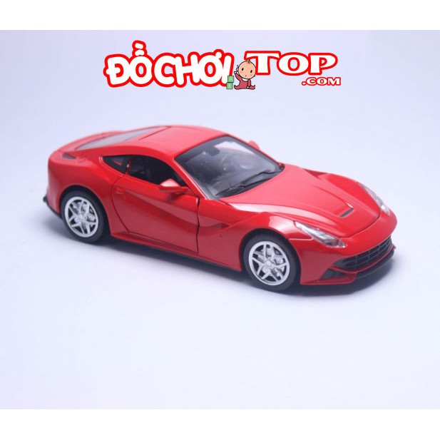 Xe mô hình siêu xe Ferrari F12 tỉ lệ 1:32 màu đỏ