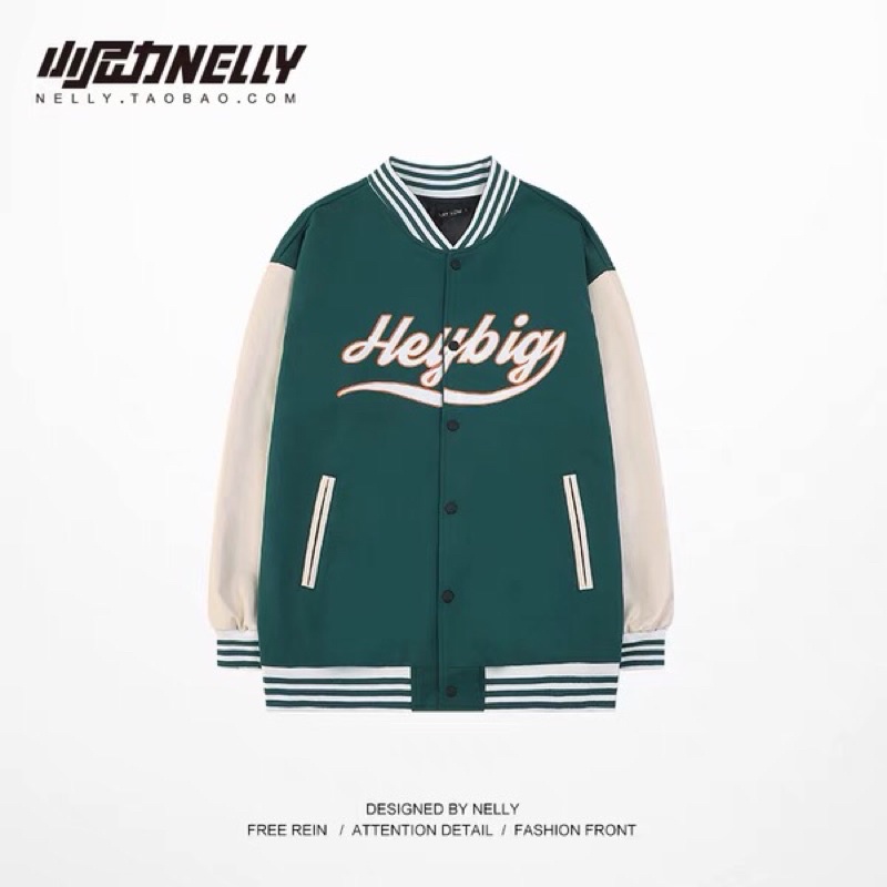 Áo khoác nelly sale chất dày dặn tay da (có sẵn) smile | BigBuy360 - bigbuy360.vn