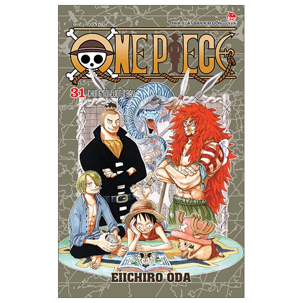 Sách One Piece Tập 31: Chúng Tôi Luôn Ở Đây (Tái Bản 2022)
