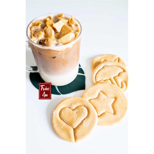 [HOẢ TỐC] Kẹo đường Dalgona Hàn Quốc (đường đá, đường bánh mật) dùng pha chế trà sữa, cà phê, ăn vặt. Loại ngon, giòn.