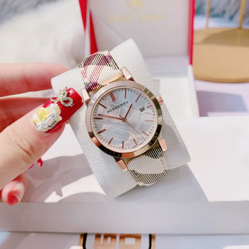 Đồng hồ nữ BEBR dây da mềm bền đẹp sang trọng đeo cực sáng tay và nổi bật, chống nước, bảo hành 1 năm | BigBuy360 - bigbuy360.vn