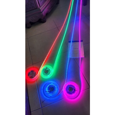 Led 2835 màu đỏ, hồng, xanh lá cây, xanh dương - led 12v 120 bóng/mét