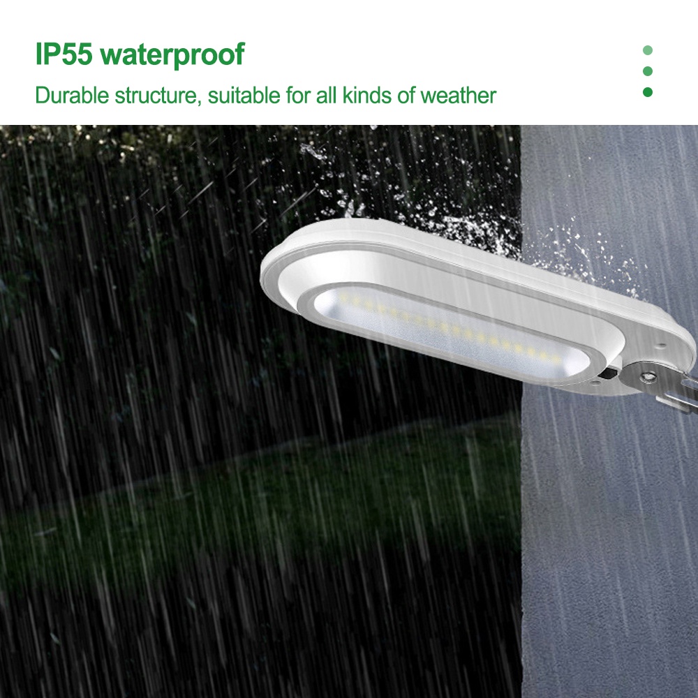 Đèn Led 18 Bóng Gắn Tường Sử Dụng Năng Lượng Mặt Trời Chống Thấm Nước Trang Trí Sân Vườn