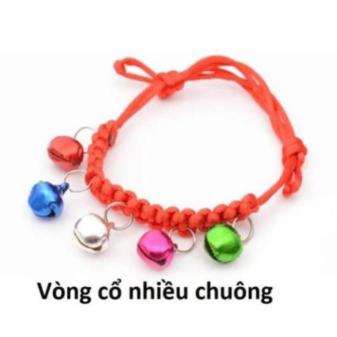 Vòng cổ chó mèo cao cấp (3 loại) Dùng cho chó mèo từ 1-5kg (hanpet vc)