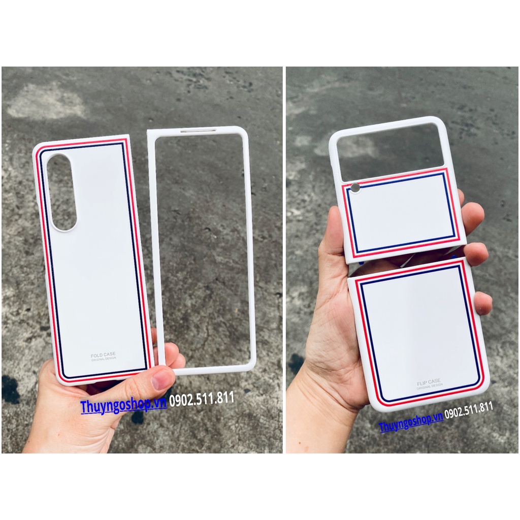 Ốp lưng Thom Browne Samsung Z Fold 3 - Z FLip 3