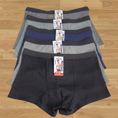 Quần lót nam đùi nhiều màu đủ size 35kg - 99kg Sịp chéo tam giác vải thun cotton mềm mại co giãn