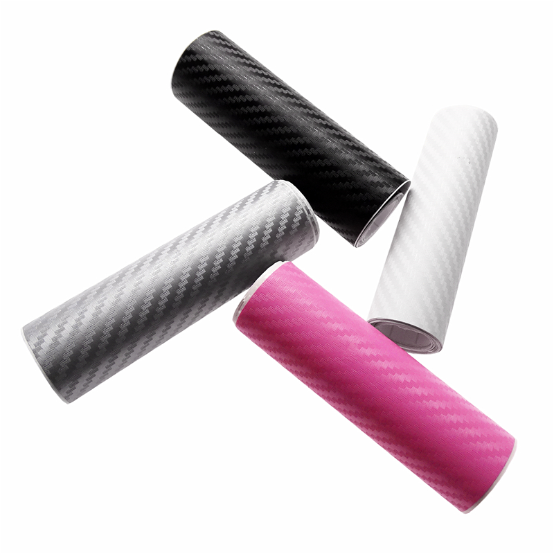 Miếng Dán vinyl Sợi carbon Chống Nước 60cmx10cm Trang Trí Xe Hơi