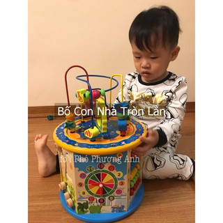 Hộp đồ chơi gỗ an toàn giáo dục sớm thông minh cho bé trai & gái (Quà tặng Sinh Nhật trẻ em,Quà Tặng giáng sinh trẻ con)