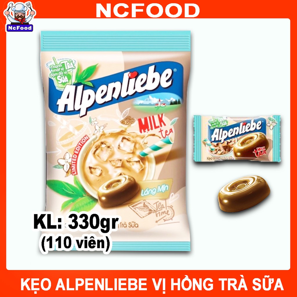 Kẹo Alpenliebe Vị Hồng Trà Sữa 330g (NCFOOD)