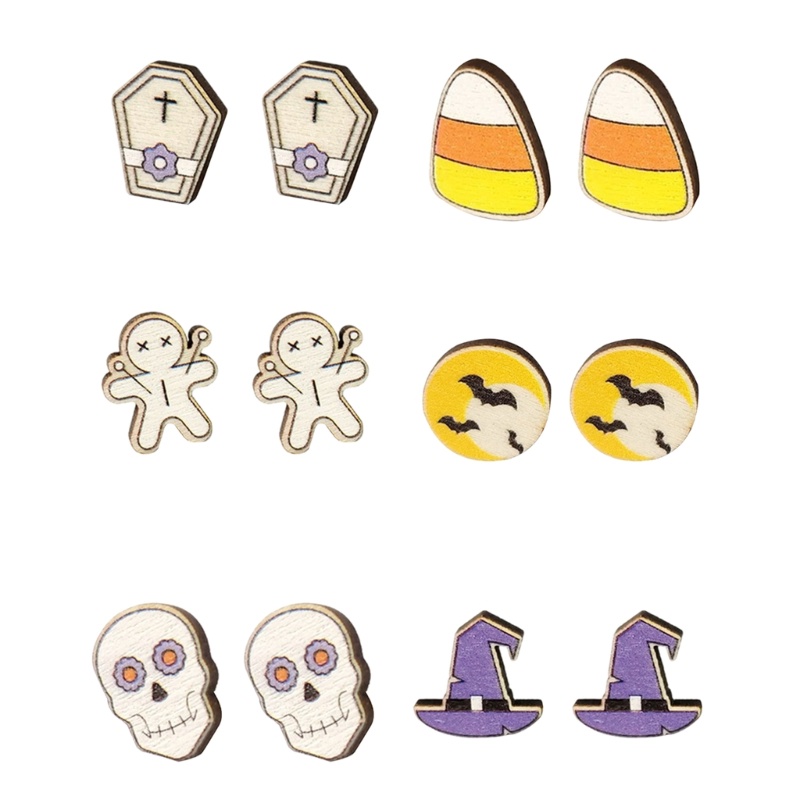 Bông Tai Coffin Hóa Trang Halloween Độc Đáo