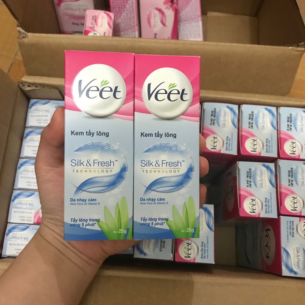 KEM TẨY LÔNG VEET NHẬP KHẨU PAKISTAN 25G-50G