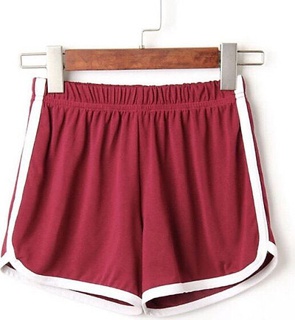 Quần Short Thể Thao Nữ Dây Rút Bo Viền – Quần Đùi Gym, Chạy Bộ, Ở Nhà Nhiều Màu QU01 CinZy SG
