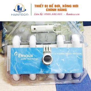 Bàn hút vệ sinh hồ bơi emaux - màu trắng