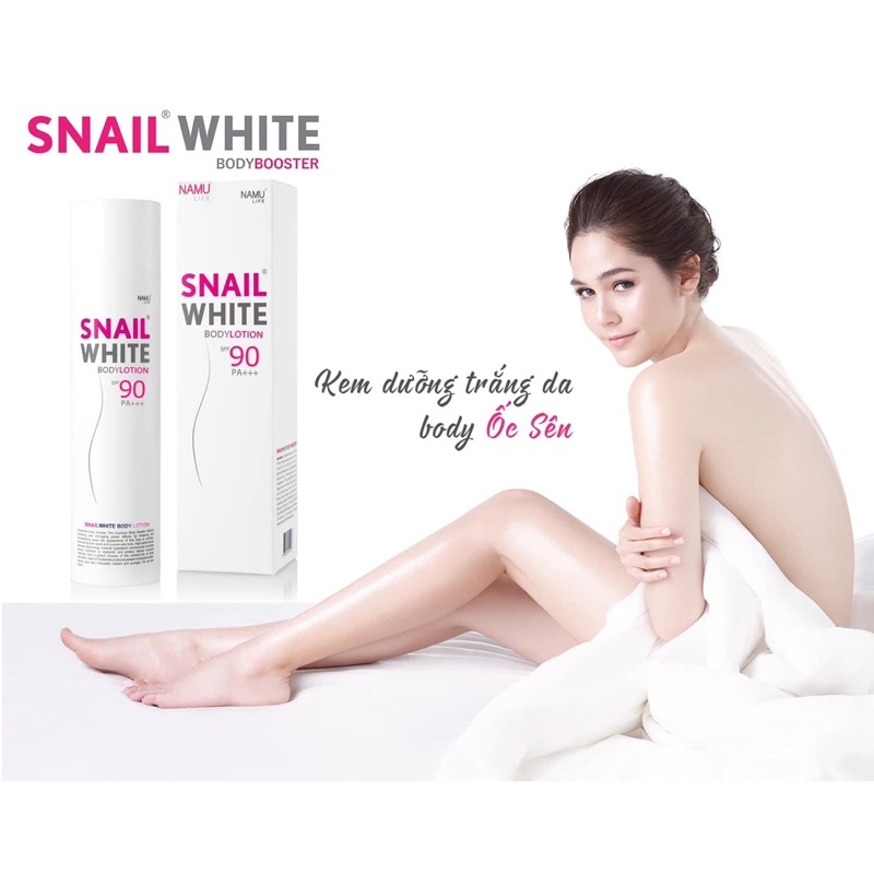 Sữa dưỡng thể Snail White Body Lotion SPF90 PA+++