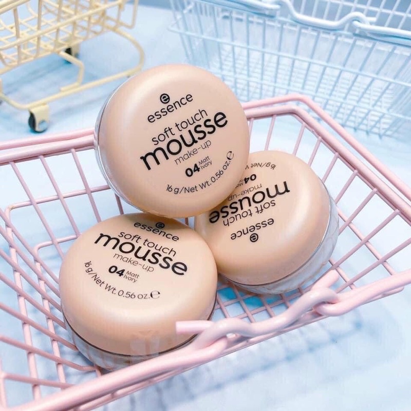 PHẤN TƯƠI ĐỨC ESSENCE SOFT TOUCH MOUSSE 04