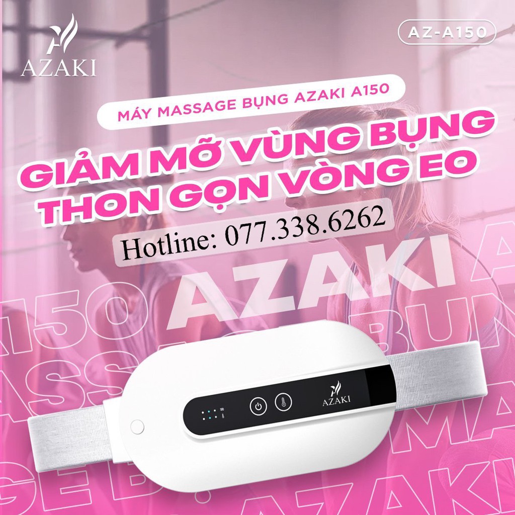 Máy massage bụng Azaki A150 - Cho vòng eo thon gọn và săn chắc