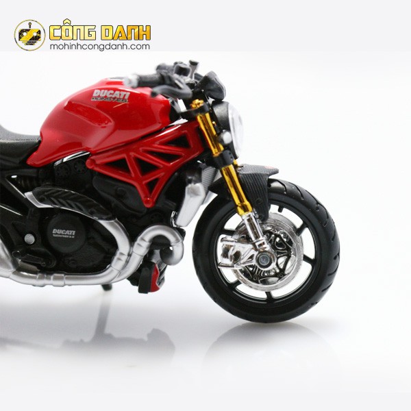 Mô hình xe Moto Ducati Monster 1200 - Mô hình Maisto tỷ lệ 1:18