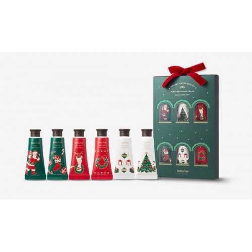 Set dưỡng da tay Innisfree Christmas Edition 6 tuýp - 20ml/ tuýp