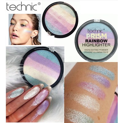 PHẤN BẮT SÁNG TECHNIC PRISM RAINBOW HIGHLIGHTER POWDER CHÍNH HÃNG