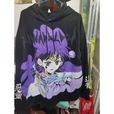 Áo Hoodie mùa thu xuân mỏng nhẹ nhàng rộng rãi  in ảnh anime phong cách nhật bản Order #003